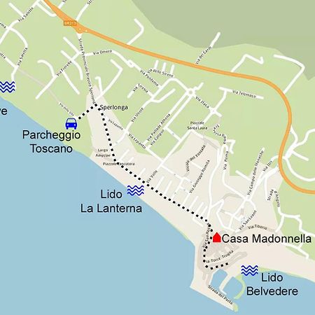 Casa Vacanza Madonnella 12 Сперлонга Екстериор снимка